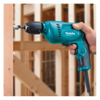Makita MT M6002B Drill Driver, 420 W, 1.5-10 mm keyless chuck, 0-3,000 rpm