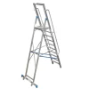 Складова стълба с платформа Krause STABILO, 10 стъпала, платформа 2,35 м, 150 кг, 127808