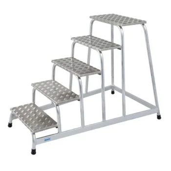 Алуминиева монтажна степенка Krause, 1x5 стъпала, 1,00 м