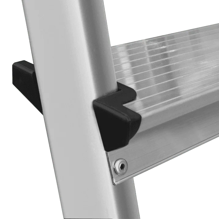 Двустранна алуминиева стълба Drabest 2x4, 0,80 м, 125 кг