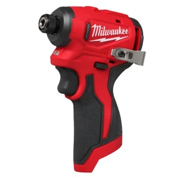 Акумулаторен ударен винтоверт Milwaukee M12 BLIDRC-202C, 12 V, 124 Nm, 2x2,0 Ah, зарядно и куфар