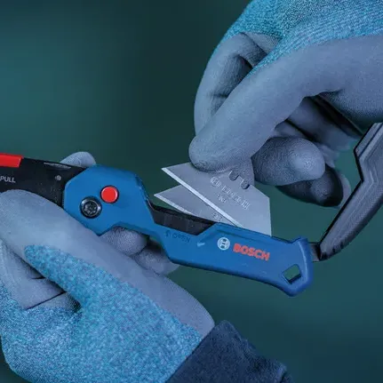 Bosch Folding Utility Knife 1600A03AC3, 174 mm
