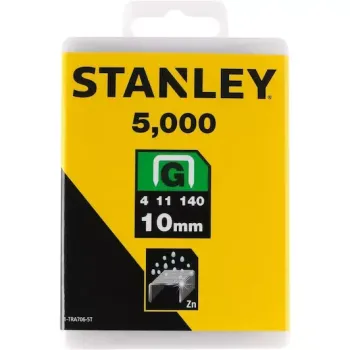 STANLEY 1-TRA706-5T Heavy-Duty Staples Type G, 10 mm, 5000 pcs