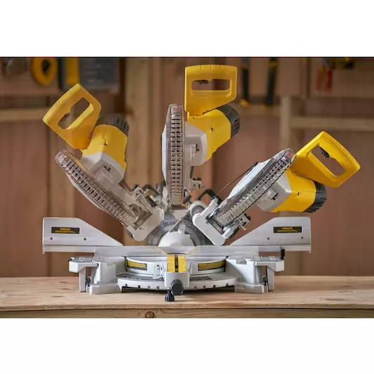 STANLEY SM1800 Sliding Mitre Saw, 254 mm, 1800 W