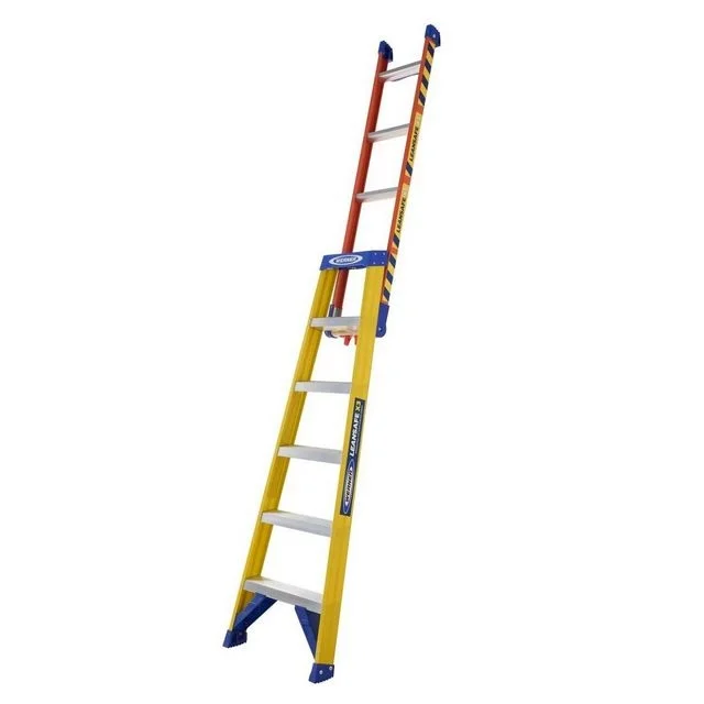 Многофункционална стълба Wernerco LeanSafe X3 3 в 1, алуминий и фибростъкло, 150 кг, 075071