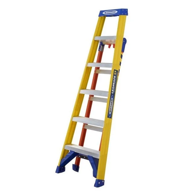 Многофункционална стълба Wernerco LeanSafe X3 3 в 1, алуминий и фибростъкло, 150 кг, 075071