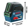 Bosch GCL 2-15 G 0601066J00 Combined point and line laser