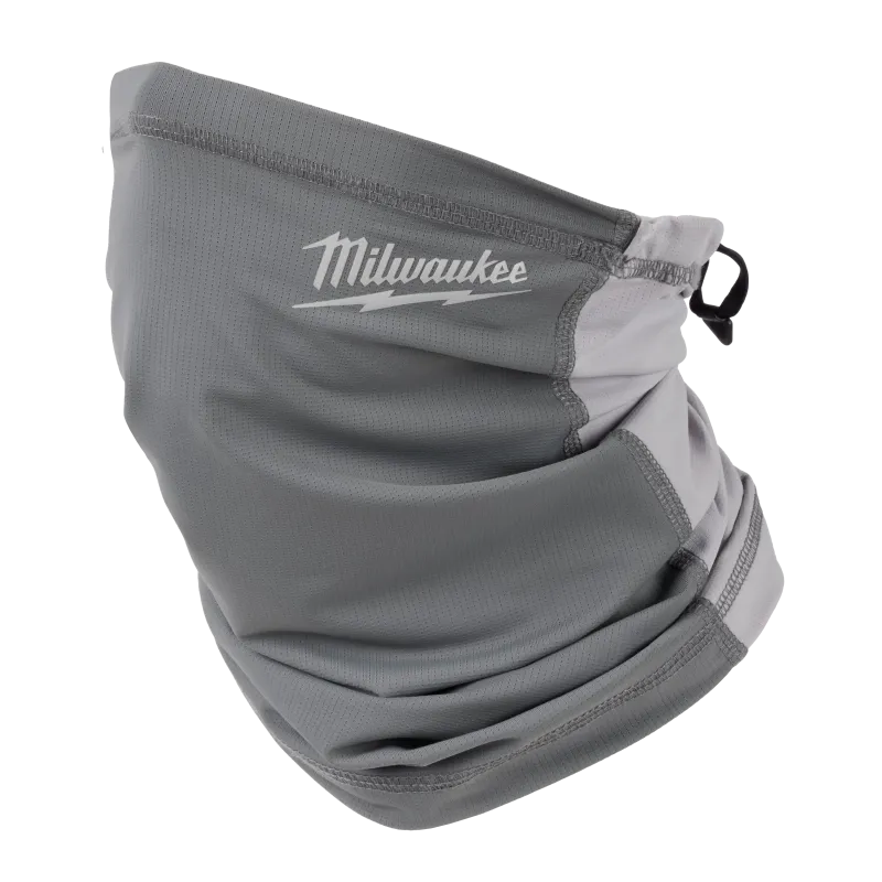 Шал за врата и маска за лице Milwaukee NGFMP WORKSKIN 4932493093 - сив, UPF 50+