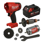 Spare parts for Milwaukee