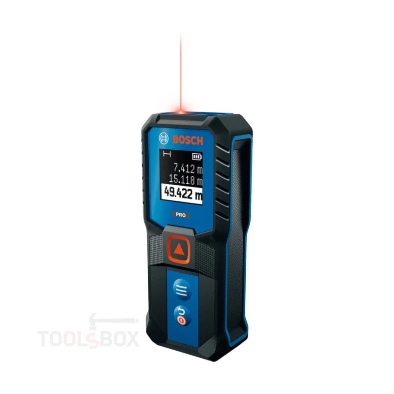 Лазерна ролетка Bosch PRO GLM 50-21, обхват 50 м, точност ±1,5 мм