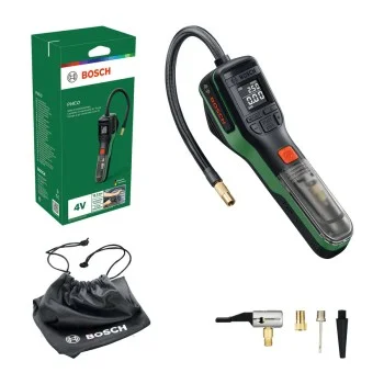 Акумулаторен мини компресор (въздушна помпа) - Bosch PNEO, 3,6 V, 10,3 бара, 10 л/мин, батерия 3,0 Ah, 0603947500