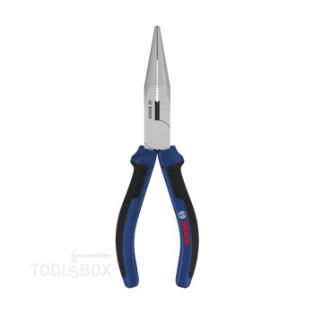 Клещи с дълъг нос Bosch Professional 1600A039RE, 180 мм, хром ванадий