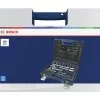 Bosch Ratchet Set 1600A03AD0, 1/4 and 1/2 inch, 80 pcs