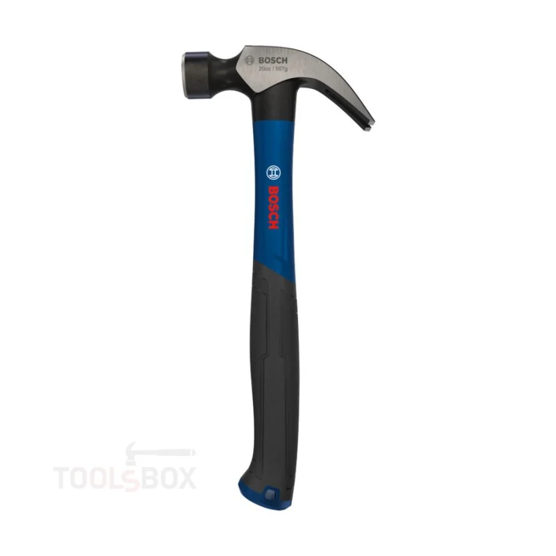 Bosch Claw Hammer 1600A03AK6, 20 oz / 567 g