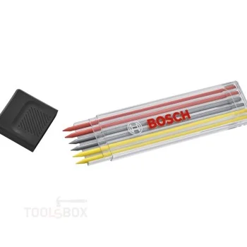 Резервни графити за молив - Bosch Multicolor, Ø2,8 мм, 6 броя, 1600A03AL5