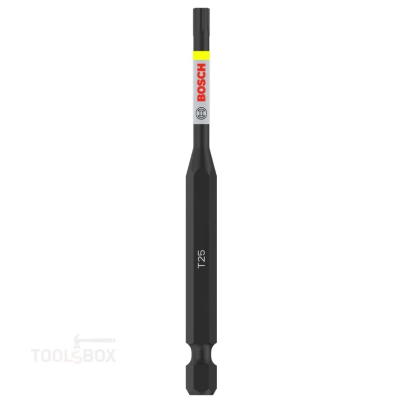 Bosch PRO Impact T25 Screwdriver Bit, 90 mm, 2608522536