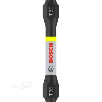 Бит двустранен ударен - Bosch, PRO Impact Pick and Click, T30, 65 мм, 2608522542