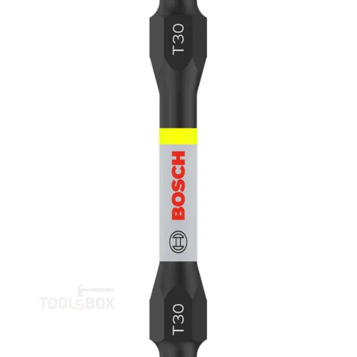 Double-Ended Impact Bit - Bosch, PRO Impact Pick and Click, T30, 65 mm, 2608522542