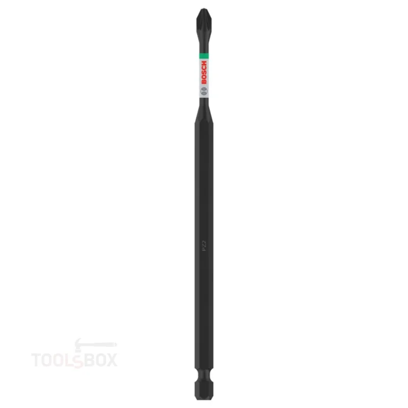 Bosch PRO Impact PZ2 Screwdriver Bit, 150 mm, 2608522548