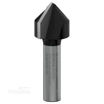 Фрезер за V-канали - Bosch PRO, 90°, Ø16 мм, опашка 8 мм, 2608628407