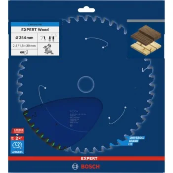 Bosch EXPERT for Wood Circular Saw Blade 254 x 30 mm, 60T, 2608642530