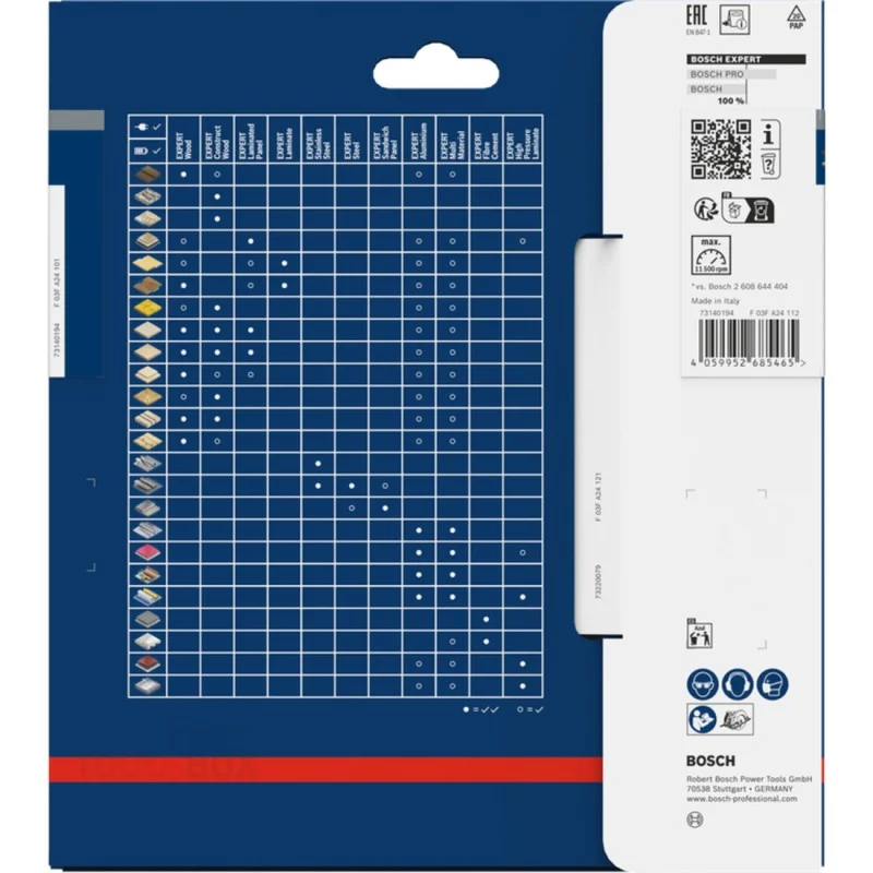 Bosch EXPERT Wood Circular Saw Blade 165 x 20 mm, 48T, 2608902218