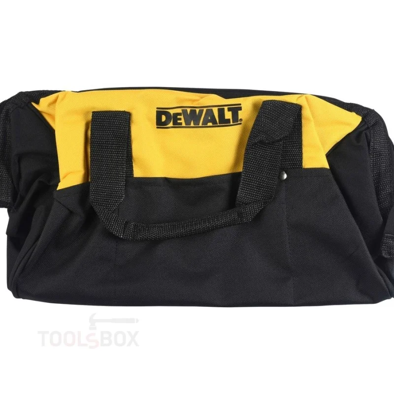 Чанта за инструменти - DeWALT, текстилна, с мрежести странични джобове, 629053-00