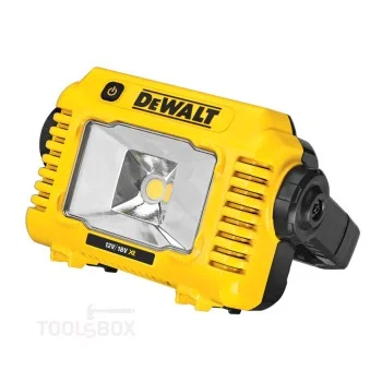 Cordless LED Work Light - DeWALT DCL077, 18V XR, 2000 lumens, bare tool