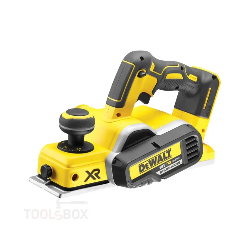 Cordless Planer - DeWALT DCP580N, 18V XR brushless, 82 mm, 2 mm depth, bare tool