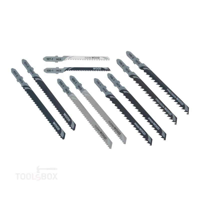 DeWalt XPC Jigsaw Blade Set, 10 Pieces, DT2290-QZ