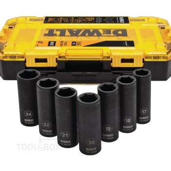 Deep Impact Socket Set - DeWALT McLaren F1 Team, 1/2