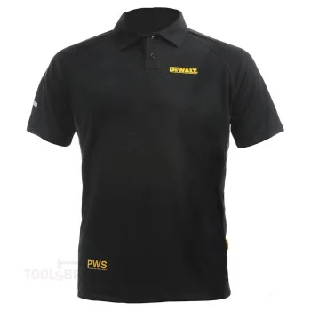 Поло риза - DeWalt, Rutland PWS, черно/сиво, размер L, DWC125-013