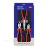 Комплект клещи - Knipex, 3 части, 03 02 180 + 26 12 200 + 70 02 160, 00 20 11