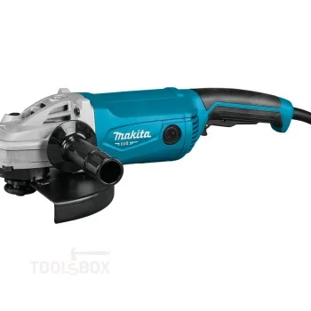 Ъглошлайф Makita MT M9001B, 2000 W, 230 мм, тригерен прекъсвач