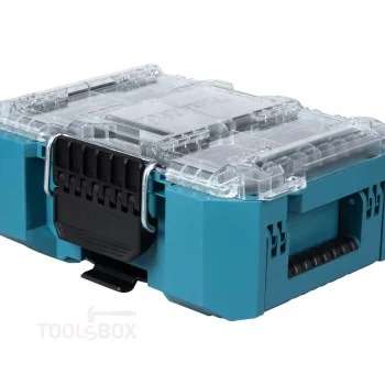 Органайзер Makita MAKTRAK P-91067 с прозрачен капак, 8,55 л, 5 кутии