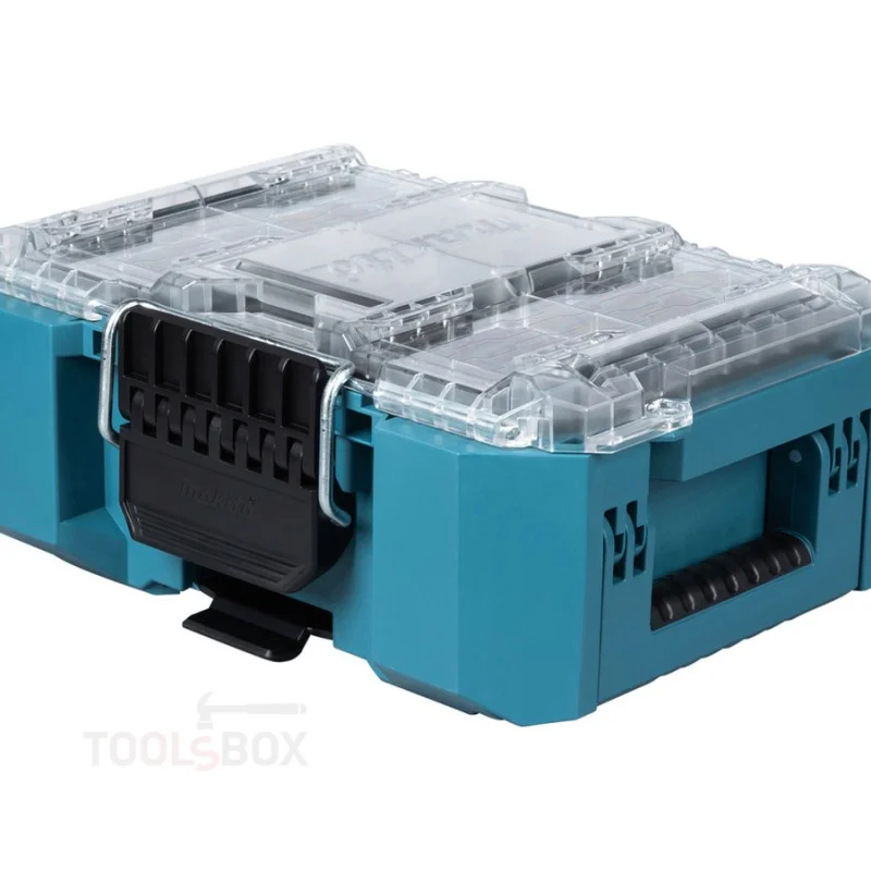 Органайзер Makita MAKTRAK P-91067 с прозрачен капак, 8,55 л, 5 кутии