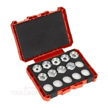 Crimping Die Kit - Milwaukee, DIN22 AL, 16-300 mm², 9 Pieces, 4932471998