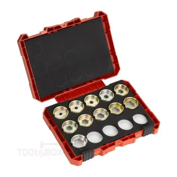 Crimping Die Kit - Milwaukee, R22 CU, 16-300 mm², 11 Pieces, 4932471999
