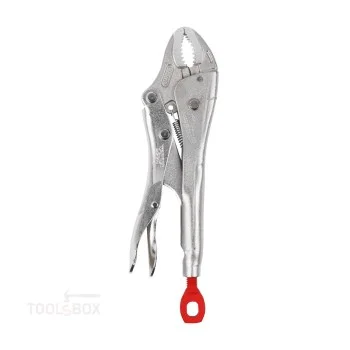Самозаключващи се клещи - Milwaukee, TORQUE LOCK, извити челюсти, 102 мм, 4932493618