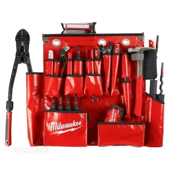 Престилка за инструменти - Milwaukee, Linesman's, винилова, 600 x 640 x 100 мм, 4932498653
