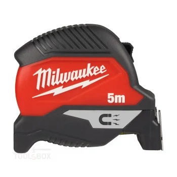 Ролетка - Milwaukee, 5 м, магнитна, GEN IV, 4932498768
