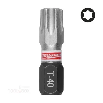 Milwaukee SHOCKWAVE Impact Bit Torx T40, 25 mm, 4932500367