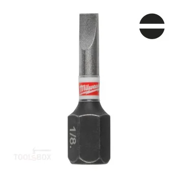 Milwaukee SHOCKWAVE Impact Bit SL 0.8 x 5.5 mm, 25 mm, 4932500387