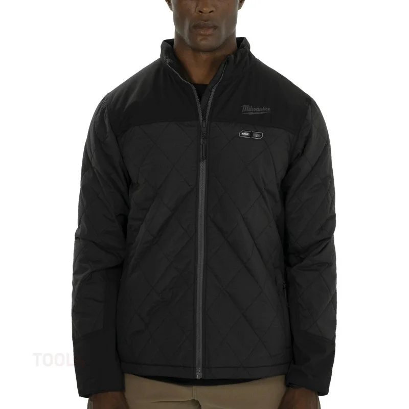 Milwaukee M12 HJP-0 Heated Work Jacket, Size S, Black, 4933464364