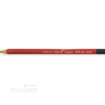 Универсален молив за маркиране - Pica Classic 545 FOR ALL, графит 2B, триъгълен, 23 см, 545/24-100