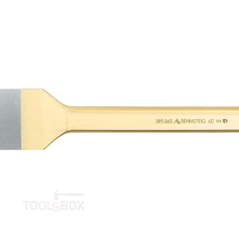Jointing Chisel - Rennsteig, 250 x 60 x 13 mm, Polished, Safety Impact Head, 385 060