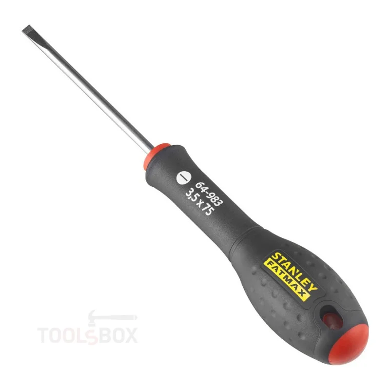 Parallel Screwdriver - Stanley FatMax, Slotted, 3.5 x 75 mm, 0-64-983