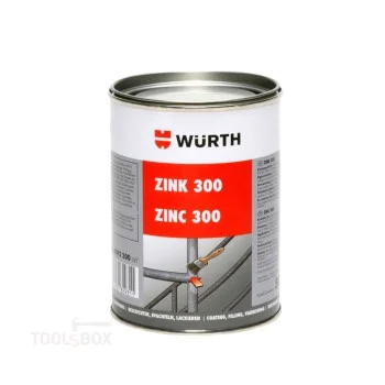Цинк за боядисване - Würth, ZINK 300, студено поцинковане, 500 мл, 0892200