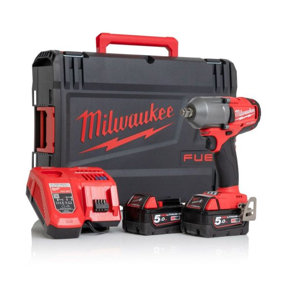 Акумулаторен гайковерт Milwaukee M18FMTIWF12-502X