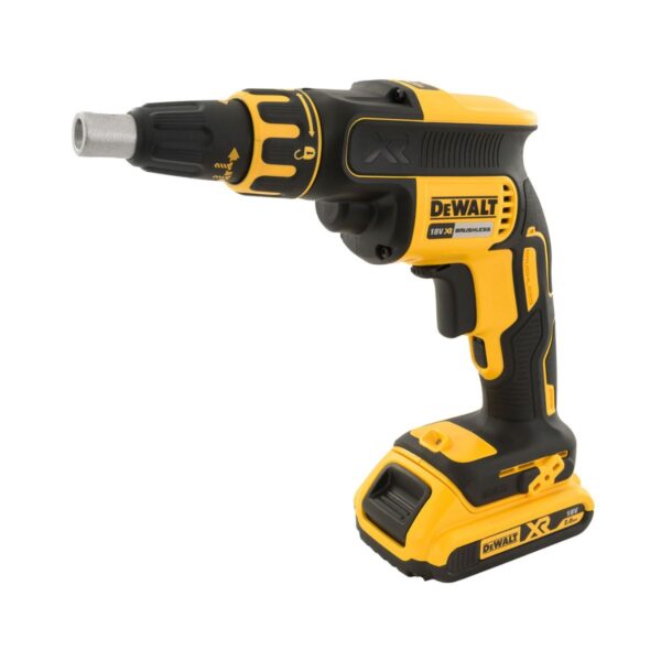 Безчетков винтоверт за гипсокартон DeWalt DCF620D2K с пълнител 18V